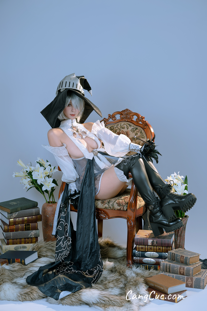 Coser@云溪溪 (Yunx1x1) & 奶桃 – 2B本 YoRHa No.2 Type B 上 ảnh 167